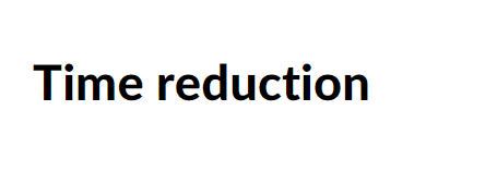 time-reduction